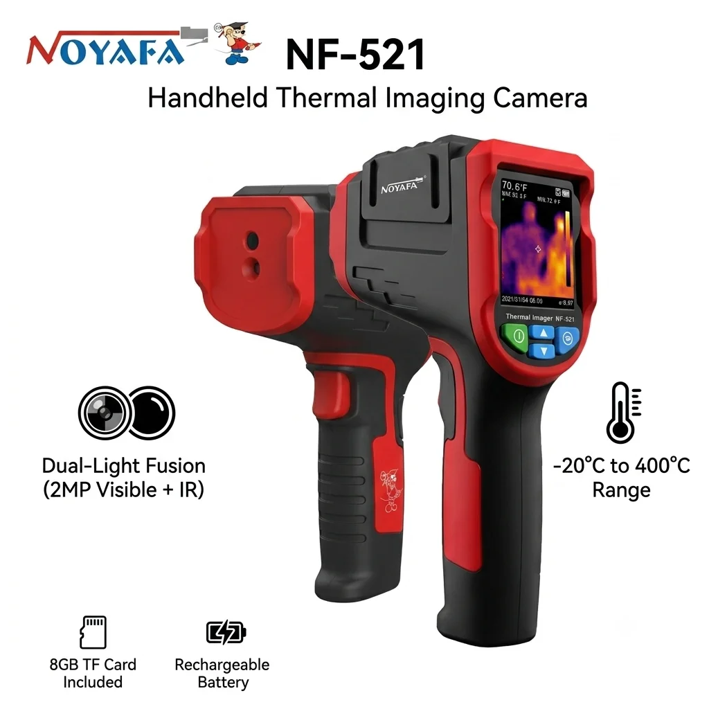 Cámara Termográfica Portátil N - Nf 521 Thermal Imaging Camera reseña y precio