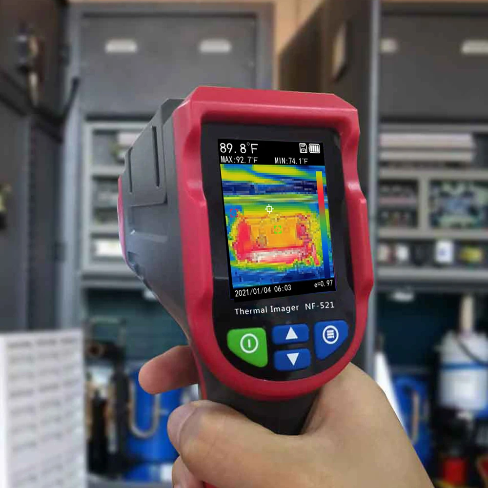 Cámara Termográfica Portátil N - Nf 521 Thermal Imaging Camera reseña y precio