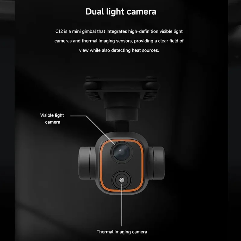 Cámara Térmica Skydroid C12 2K - Thermal Imager Drone Gimbal reseña y precio